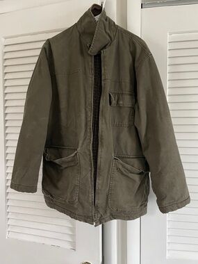 J. Crew Olive Military Field Jacket